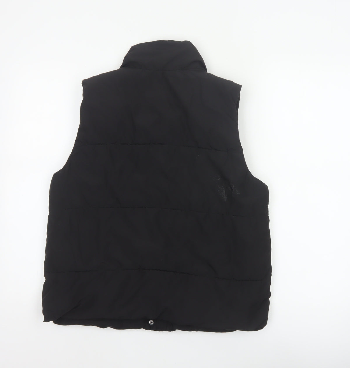 Abercrombie Kids Girls Black 15-16 Padded Puffer Waistcoat Vest