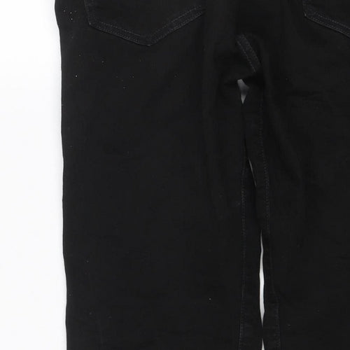 Levi's Men's Black W34 L32 Straight Stretch 5-Pocket Jeans