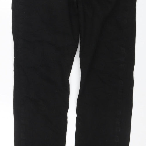 Levi's Men's Black W34 L32 Straight Stretch 5-Pocket Jeans