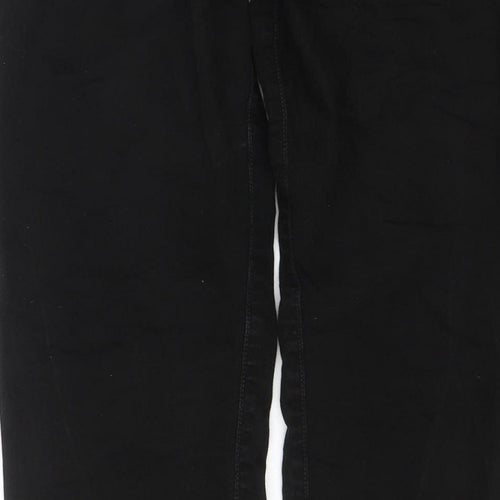 Levi's Men's Black W34 L32 Straight Stretch 5-Pocket Jeans