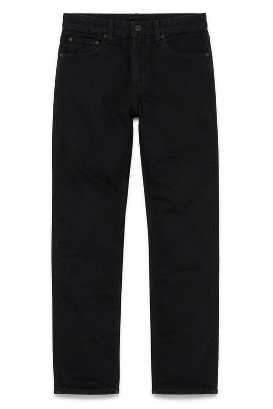 Levi's Men's Black W34 L32 Straight Stretch 5-Pocket Jeans