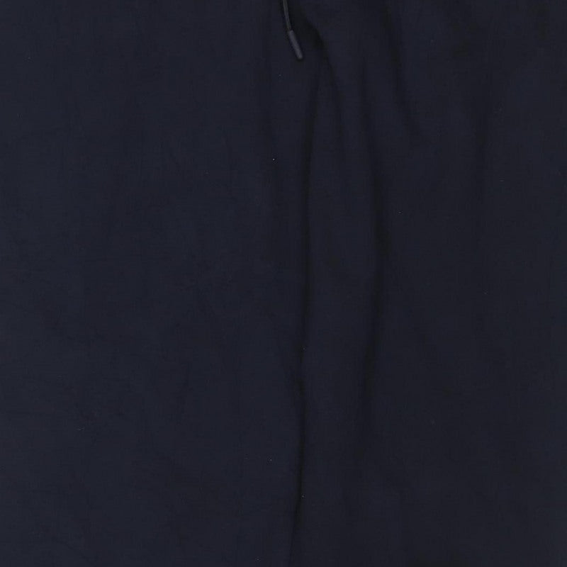 Marks and Spencer Women’s Black Size 16 Long Fleece Jogger Trousers