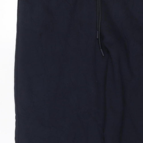 Marks and Spencer Women’s Black Size 16 Long Fleece Jogger Trousers