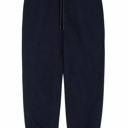 Marks and Spencer Women’s Black Size 16 Long Fleece Jogger Trousers