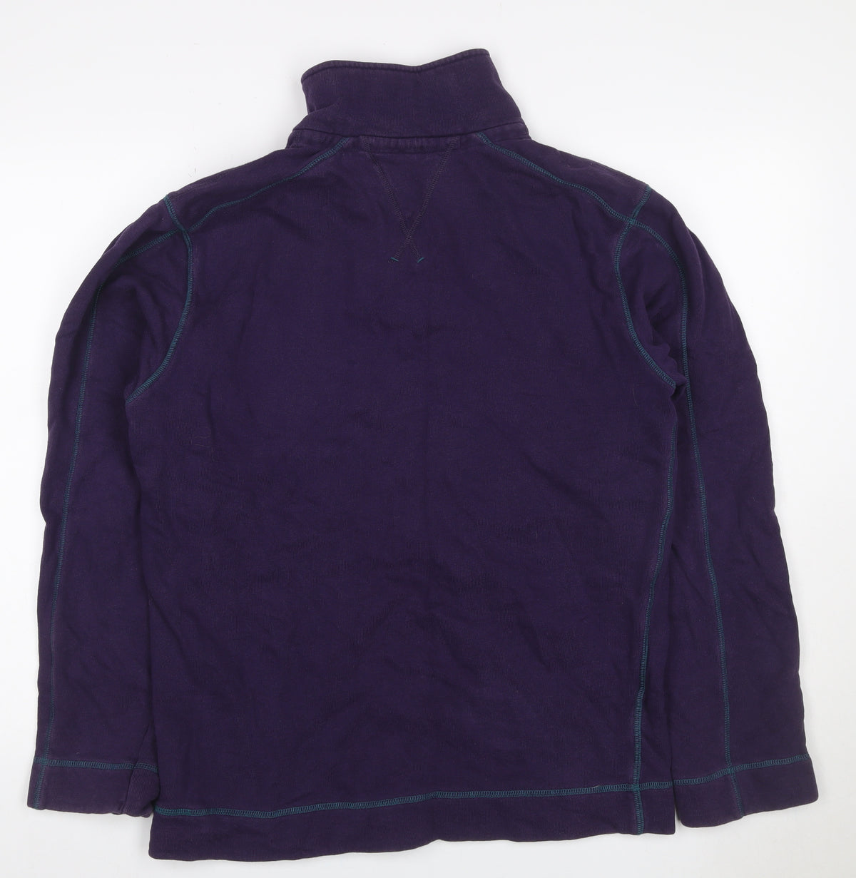 Aeropostale Men’s Purple S 1/4 Zip High Neck Pullover Sweatshirt
