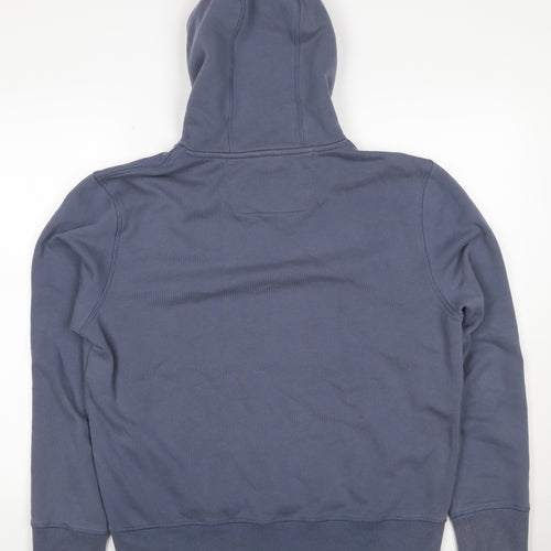 Crew Clothing Company Men’s Blue XL Pullover Hoodie Logo Fleece
