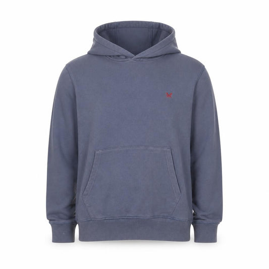 Crew Clothing Company Men’s Blue XL Pullover Hoodie Logo Fleece