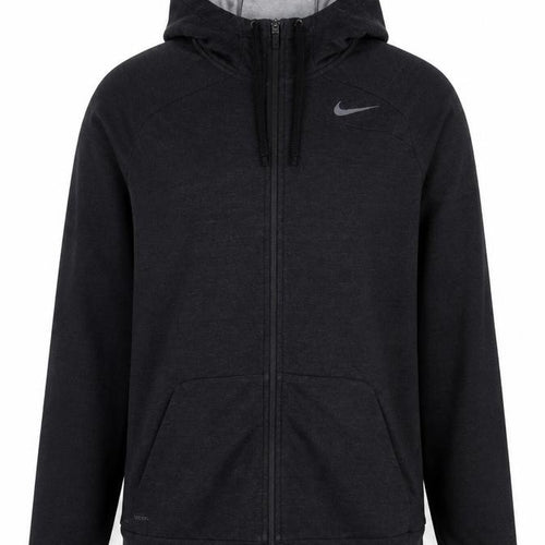 Nike Women’s Black L Dri-FIT Full Zip Hooded Hoodie Sportswear
