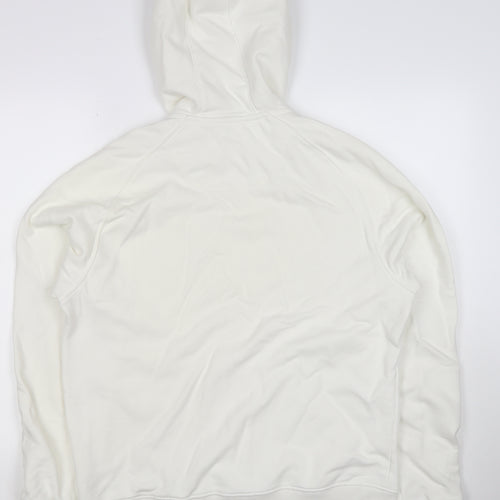 Folk Men’s Ivory L Pullover Hoodie Logo Cotton Blend
