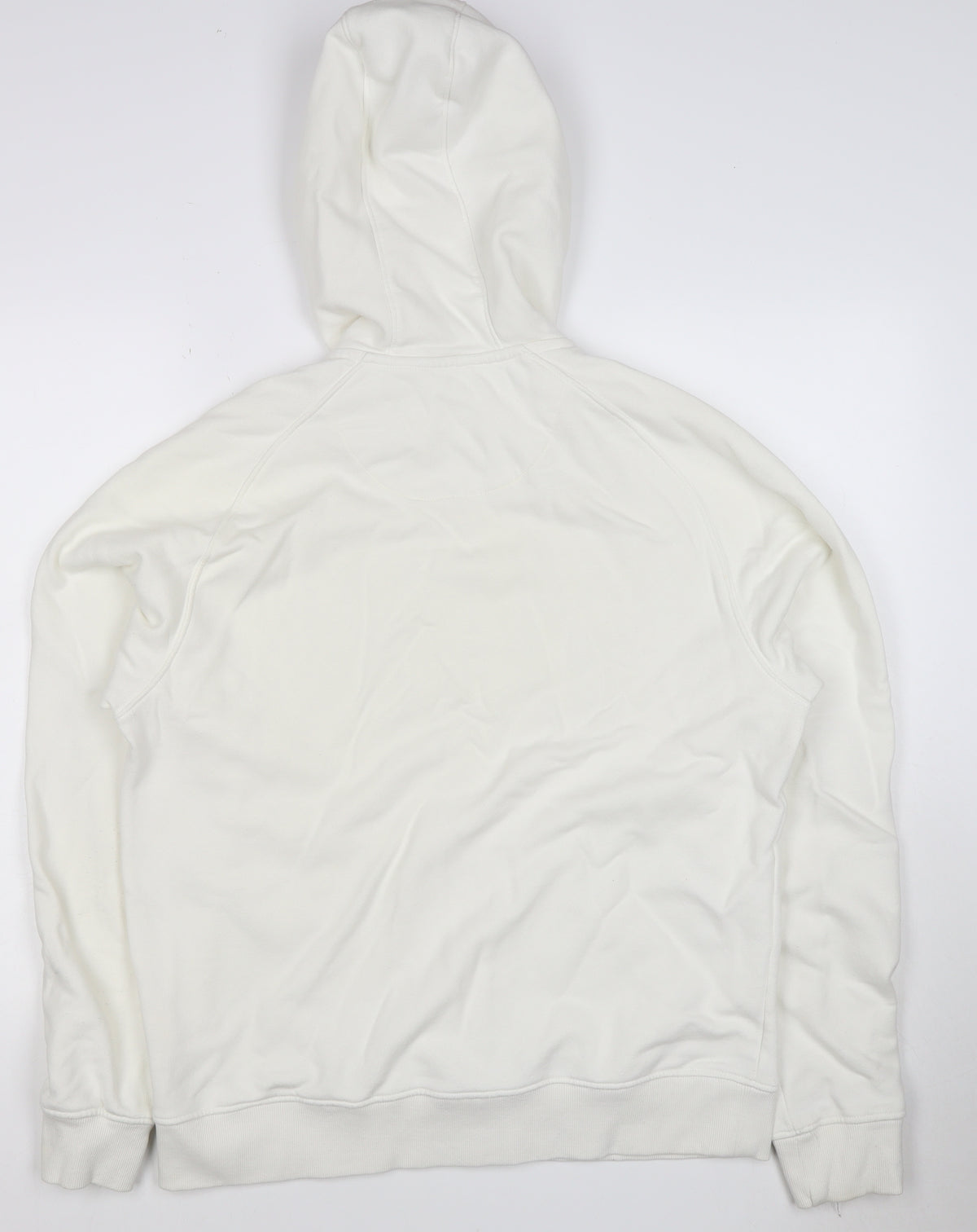 Folk Men’s Ivory L Pullover Hoodie Logo Cotton Blend