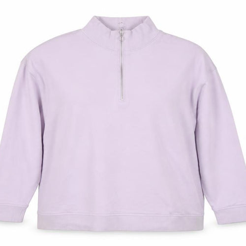 Marks & Spencer Women Pink Size 22 1/4 Zip High Neck Pullover Sweatshirt