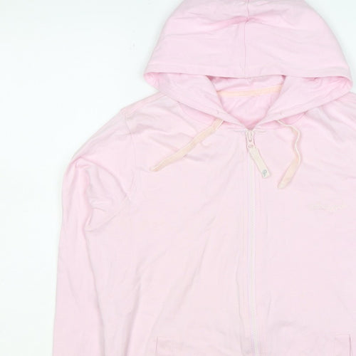 Pineapple Women’s Pink UK 18 Full Zip Hooded Cotton Hoodie
