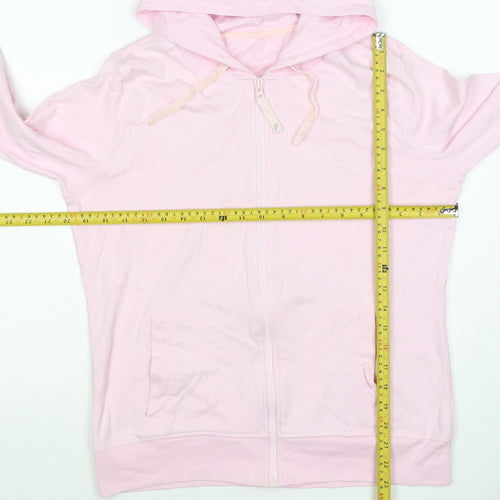 Pineapple Women’s Pink UK 18 Full Zip Hooded Cotton Hoodie