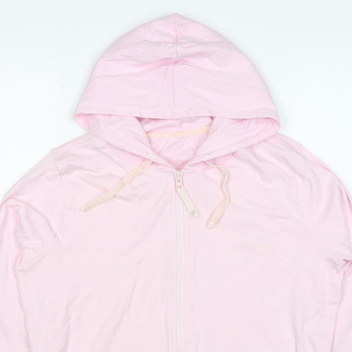 Pineapple Women’s Pink UK 18 Full Zip Hooded Cotton Hoodie