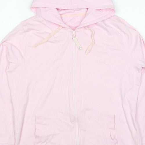 Pineapple Women’s Pink UK 18 Full Zip Hooded Cotton Hoodie