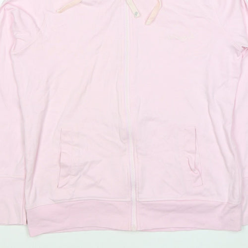 Pineapple Women’s Pink UK 18 Full Zip Hooded Cotton Hoodie