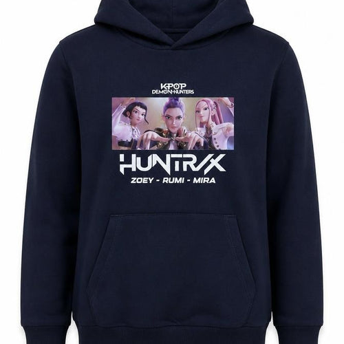 M&S Girls Blue 11-12 Years KPop Demon Hunters HUNTR/X Pullover Hoodie