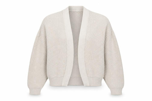 Urban Outfitters Women Ivory XS Open Knit Cardigan Long Sleeve