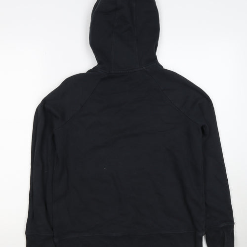 Under Armour Boys Black XS Pullover Hoodie Logo Fleece