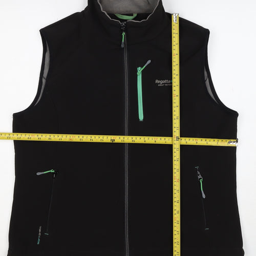 Regatta Women’s Black Size 16 Xert Softshell Full Zip Waistcoat