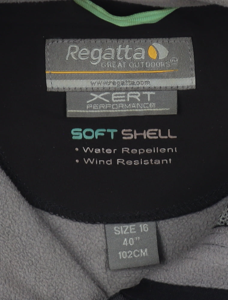Regatta Women’s Black Size 16 Xert Softshell Full Zip Waistcoat