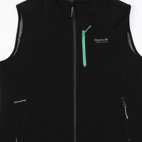 Regatta Women’s Black Size 16 Xert Softshell Full Zip Waistcoat