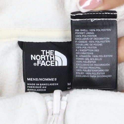The North Face Men’s White M Full Zip Fleece Jacket Outdoor