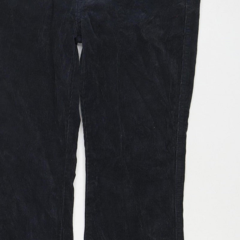 J.Galt Teens Black Size S Corduroy Bootcut Trousers