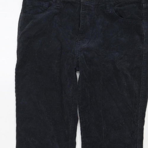J.Galt Teens Black Size S Corduroy Bootcut Trousers