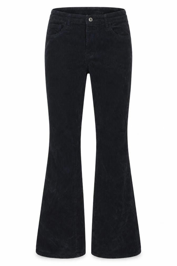 J.Galt Teens Black Size S Corduroy Bootcut Trousers
