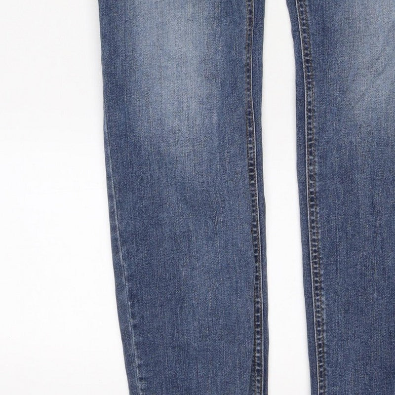 Additional view of Denim Co. Men’s Blue W34 L34 Slim Straight Stretch Jeans