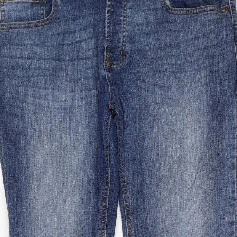 Additional view of Denim Co. Men’s Blue W34 L34 Slim Straight Stretch Jeans