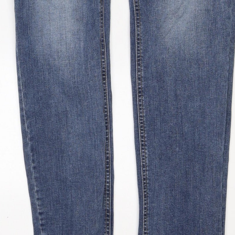 Additional view of Denim Co. Men’s Blue W34 L34 Slim Straight Stretch Jeans