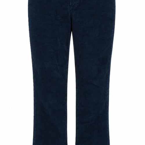 Joe Browns Women’s Blue UK 14 Corduroy Straight Trousers Pockets
