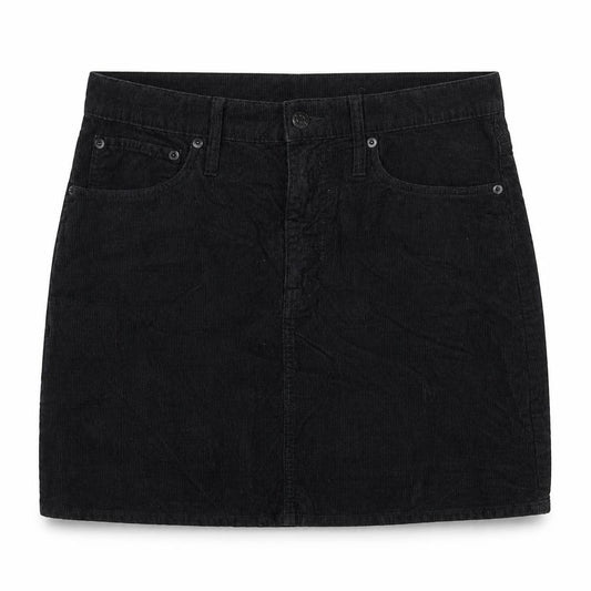 J.Crew Women Black Corduroy Pencil Skirt Size 28 Pockets