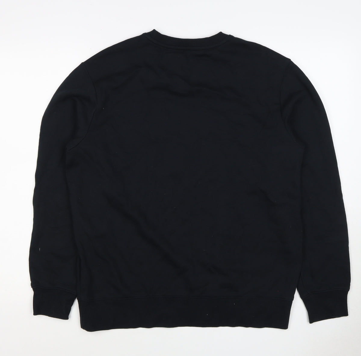 Baleno Men Black M Graphic Print Crew Neck Pullover Sweatshirt