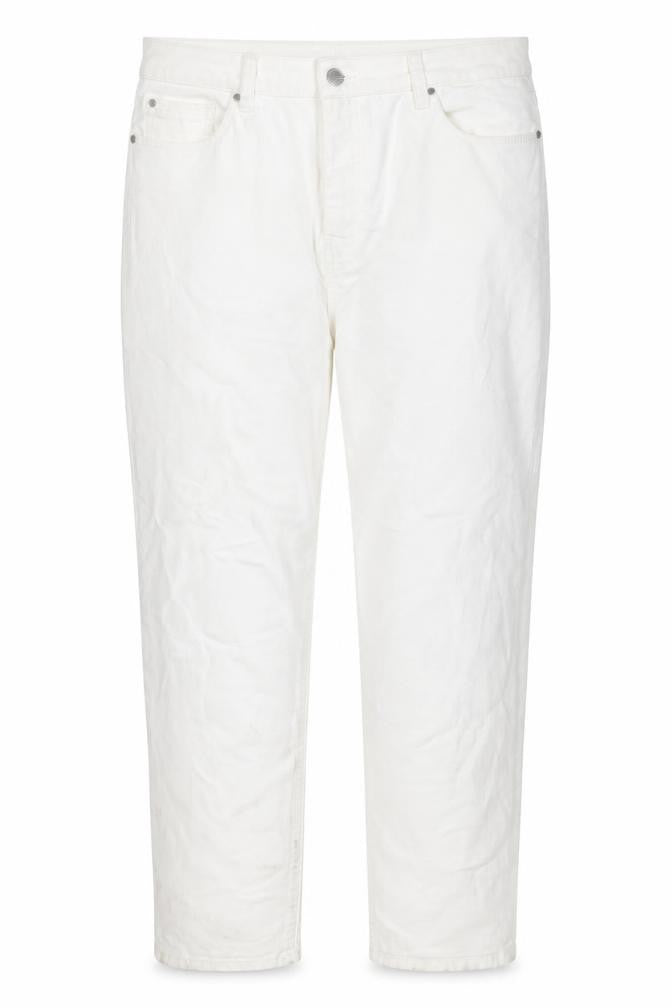 Marks and Spencer Women White UK 18 Long Harper Supersoft Cigarette Jeans