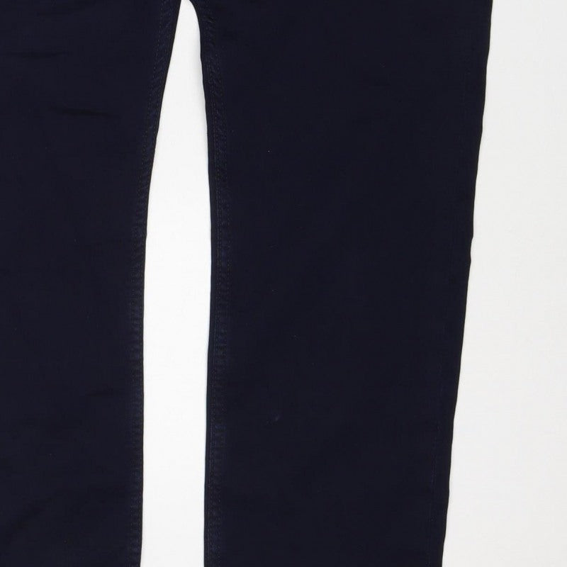 Marks & Spencer Men's Navy W40 L29 Slim Fit Stretch Jeans