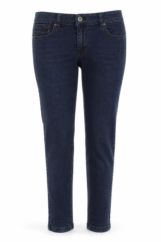 Next Women Blue UK 10 Skinny Stretch Dark Wash Denim Jeans