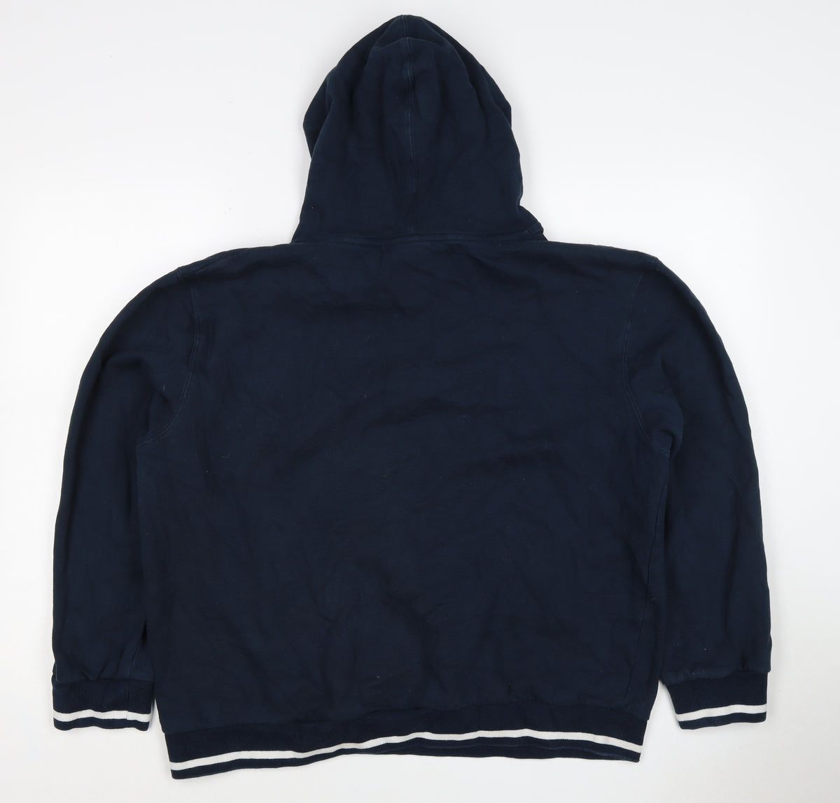 England Rugby Men's Blue XL Pullover Hoodie Embroidered Sports