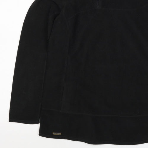 Columbia Titanium Unisex Adults Black XL 1/4 Zip Fleece Sweatshirt
