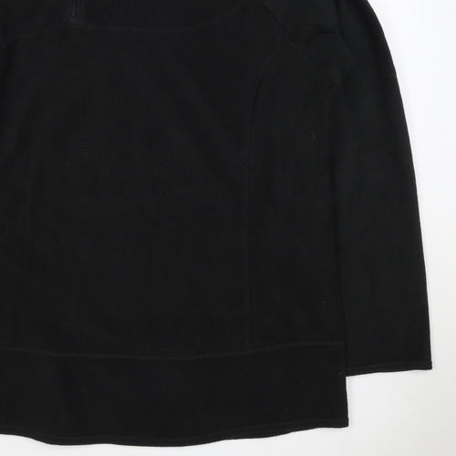 Columbia Titanium Unisex Adults Black XL 1/4 Zip Fleece Sweatshirt