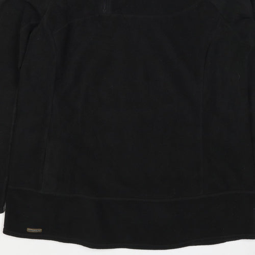 Columbia Titanium Unisex Adults Black XL 1/4 Zip Fleece Sweatshirt