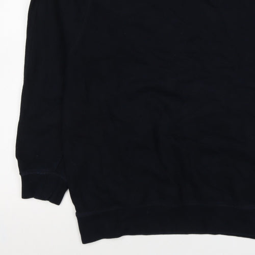 Marks and Spencer Blue Harbour Men’s Blue XL Crew Neck Sweatshirt