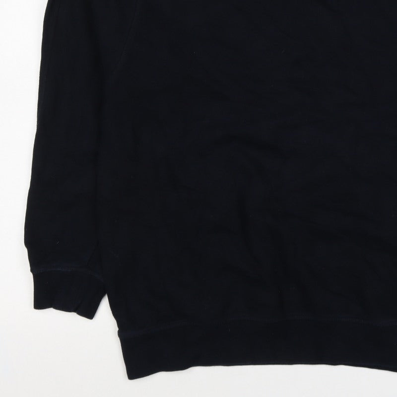Marks and Spencer Blue Harbour Men’s Blue XL Crew Neck Sweatshirt