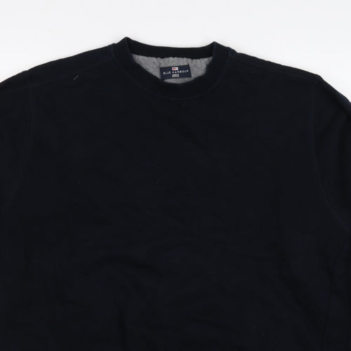Marks and Spencer Blue Harbour Men’s Blue XL Crew Neck Sweatshirt