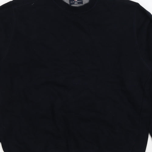 Marks and Spencer Blue Harbour Men’s Blue XL Crew Neck Sweatshirt