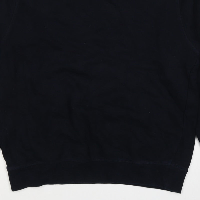 Marks and Spencer Blue Harbour Men’s Blue XL Crew Neck Sweatshirt