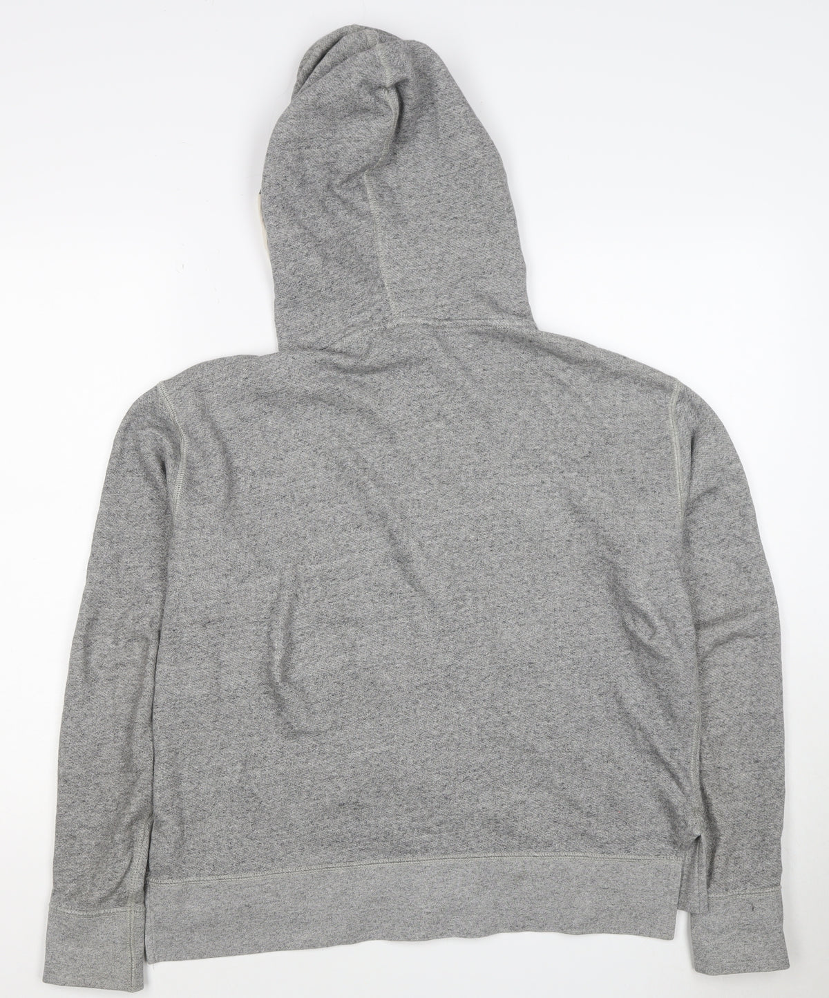 Polo Ralph Lauren Men Grey S Full Zip Hoodie Logo Cotton Blend