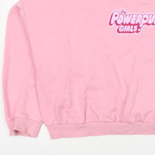 George Women’s Pink UK 22 Powerpuff Girls Graphic Pullover Sweatshirt